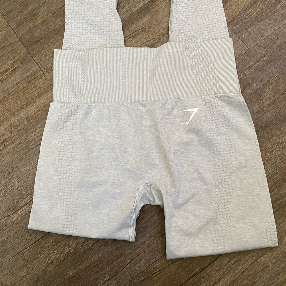 gymshark light grey vital seamless leggings